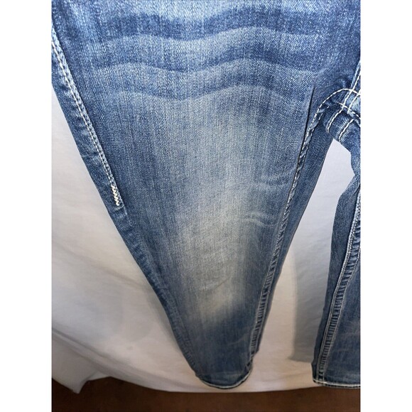 Vigoss Women’s Capri Jeans Size 30x27 Blue Rodeo Cowgirl Western - Picture 6 of 12